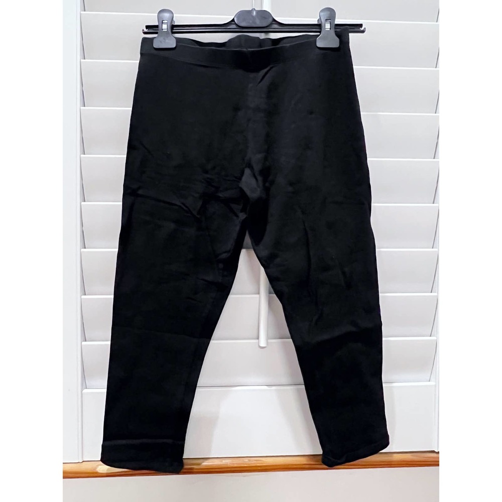VICTORIA'S SECRET Cropped Black Leggings M (780)